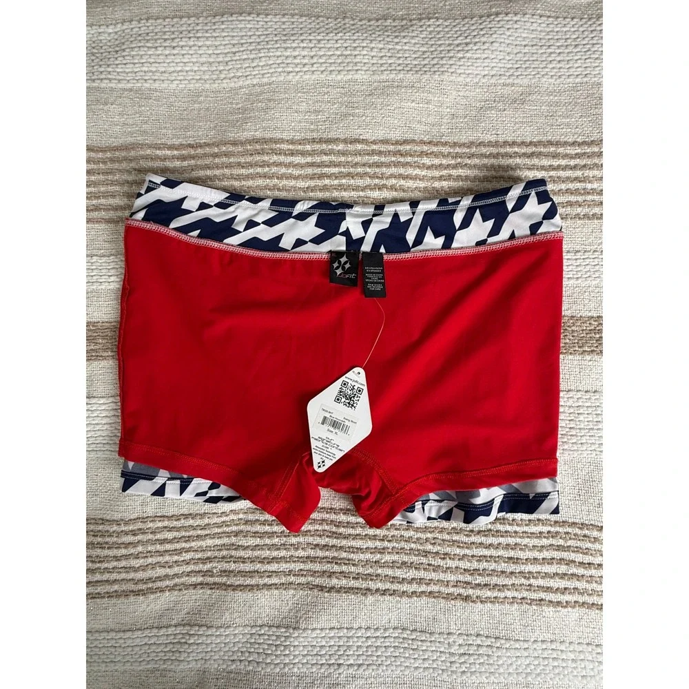 Jofit Navy White Houndstooth Golf Tennis Swing Skort XL NWT